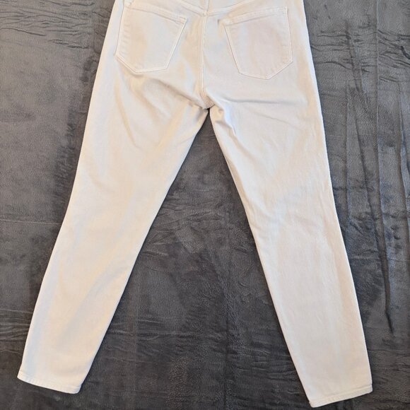 J Brand Skinny Jeans Women’s White Size 25 High Rise Stretch Denim - Picture 4 of 14